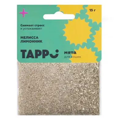 Tappi Лакомства для котят и кошек мята кошачья с мелиссой и лимонником в пакете