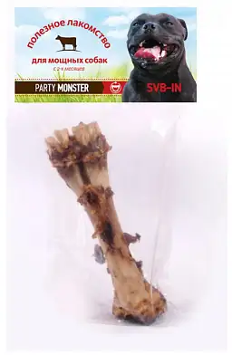 SVB-IN лакомство для взрослых собак всех пород, копыто говяжье
