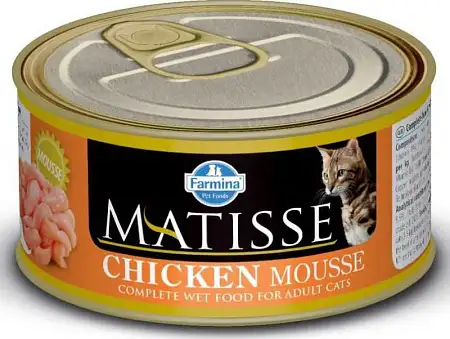 Купить farmina matisse консервы для кошек с курицей (мусс)