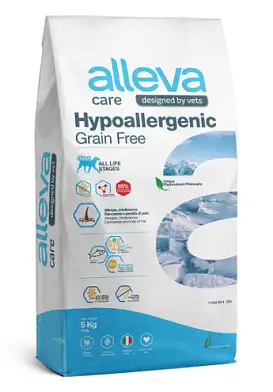 Alleva Care Dog Hypoallergenic Grain Free сухой диетический гипоаллергенный беззерновой корм для взрослых собак всех пород при аллергии